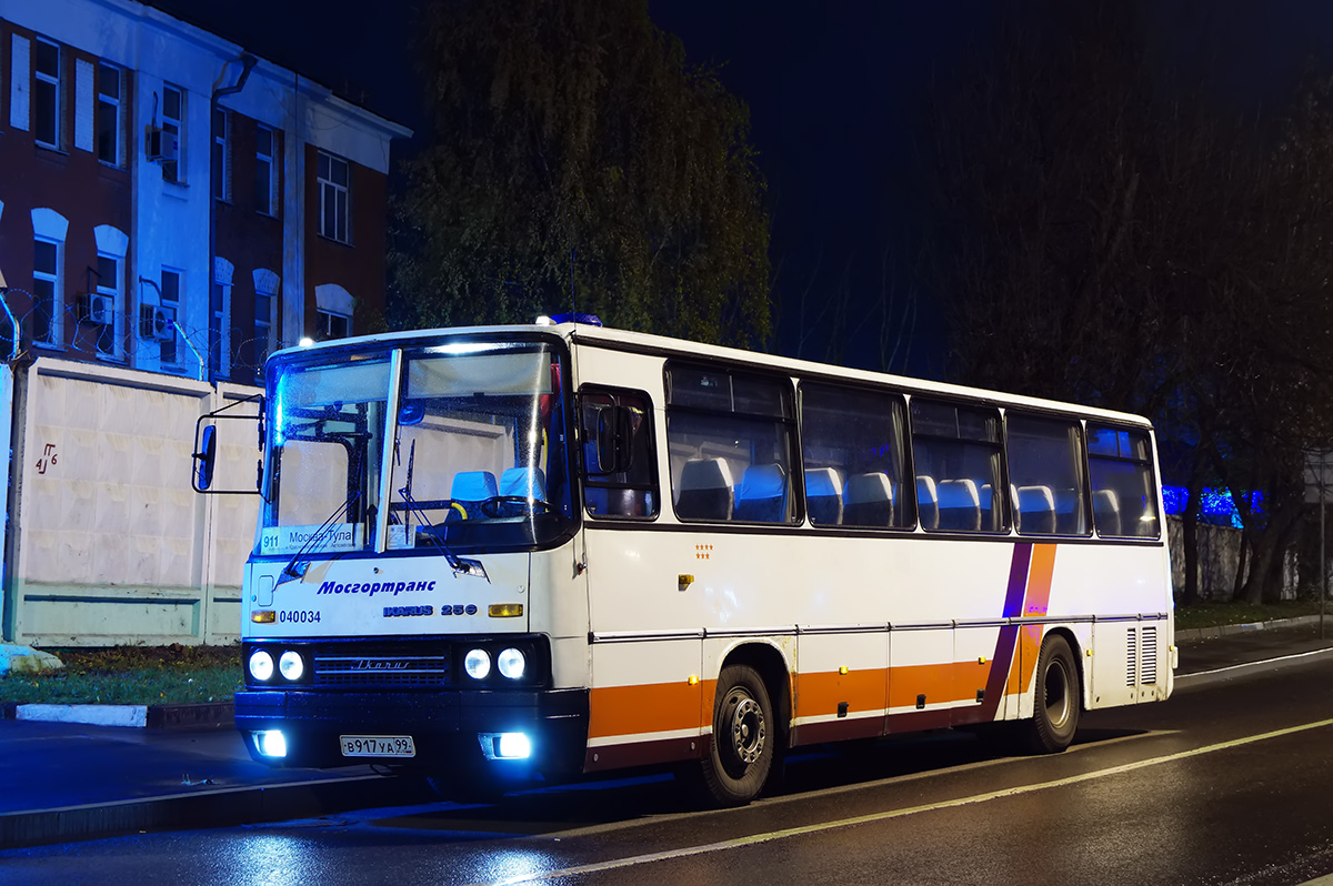 Москва, Ikarus 256.21H № 040034