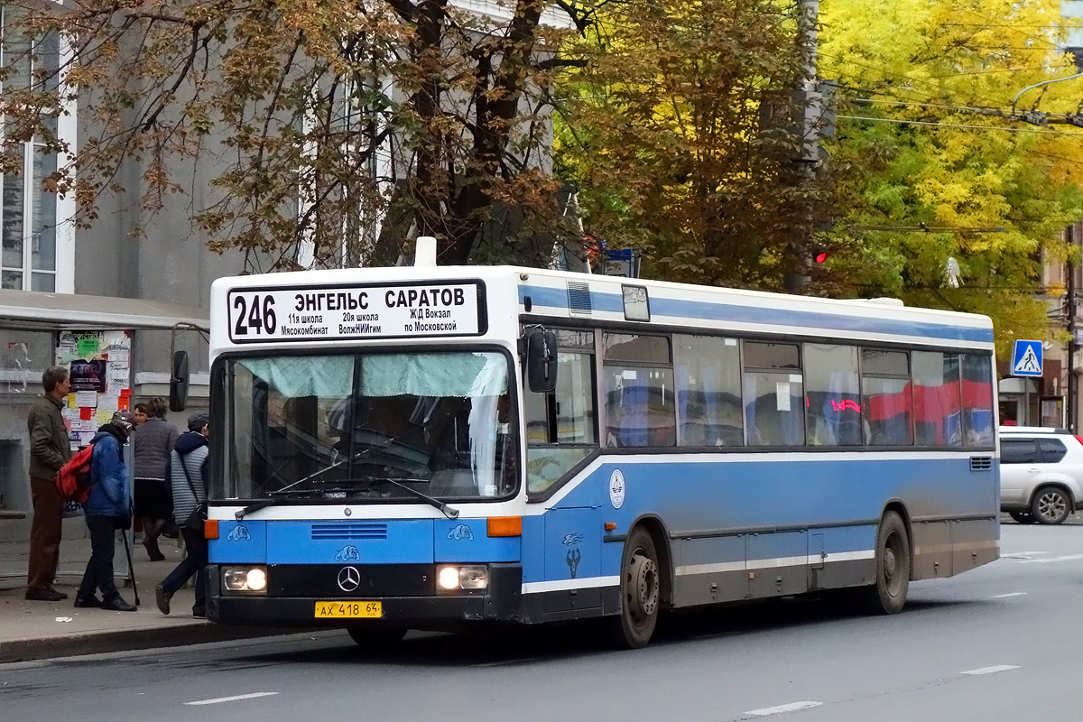 Saratov region, Mercedes-Benz O405N # АХ 418 64