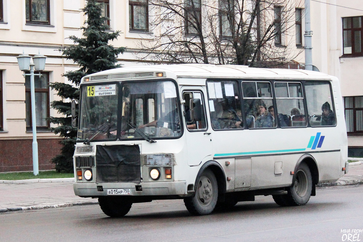 Oryol region, PAZ-32053 # А 015 НР 750