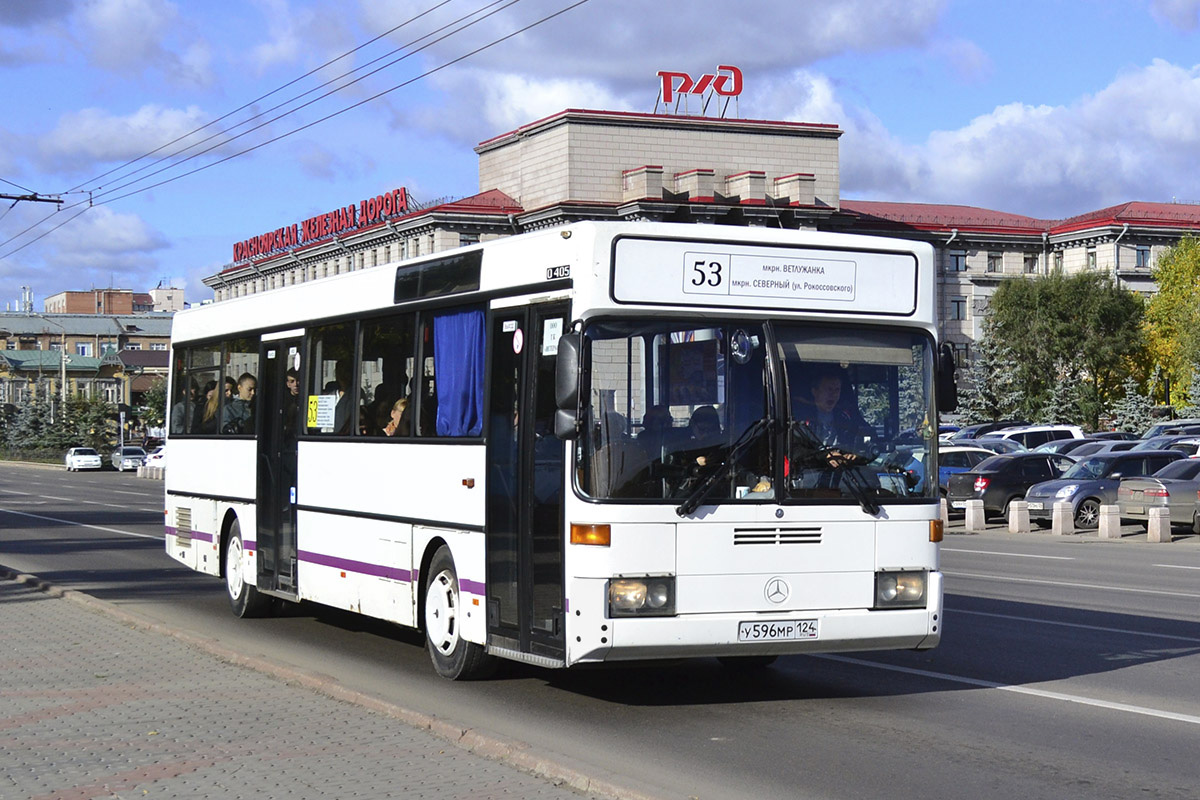 Красноярский край, Mercedes-Benz O405 № У 596 МР 124