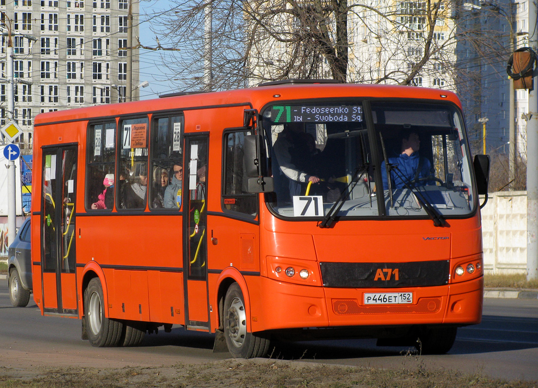 Нижегородская область, ПАЗ-320414-05 "Вектор" (1-2) № Р 446 ЕТ 152