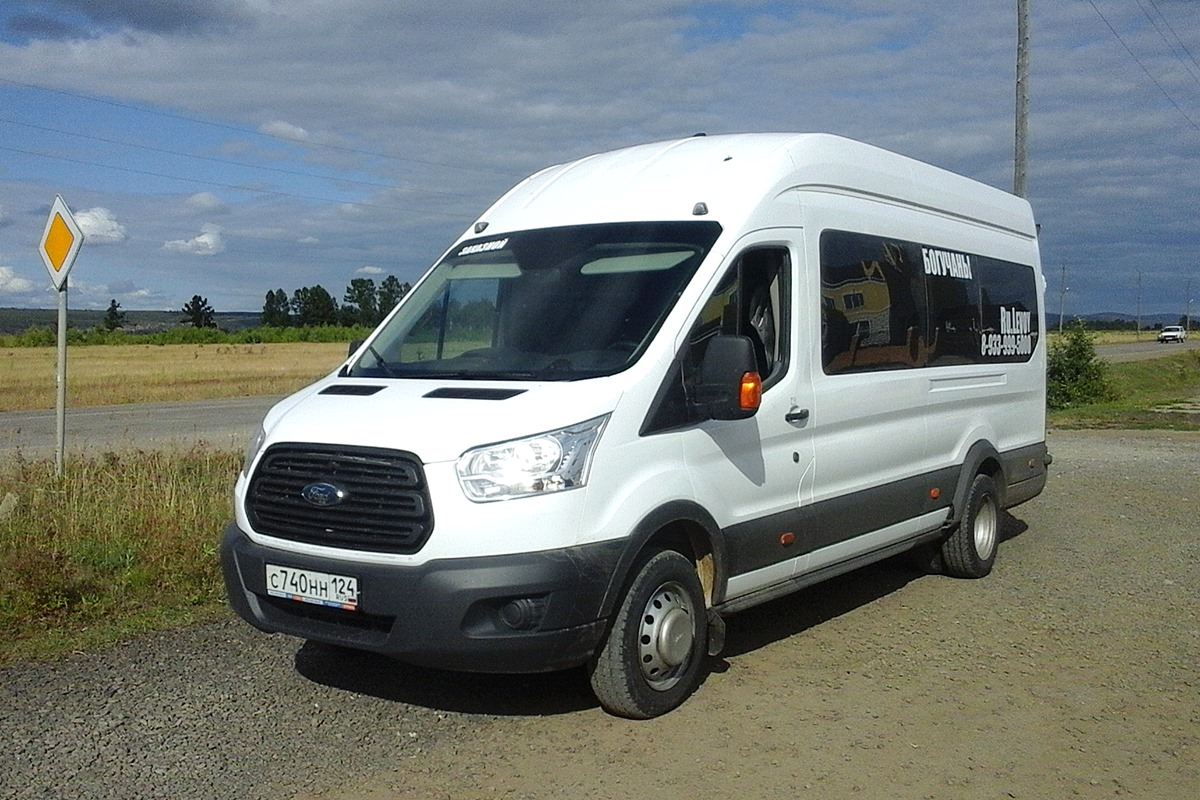 Красноярский край, Ford Transit FBD [RUS] (Z6F.ESG.) № С 740 НН 124