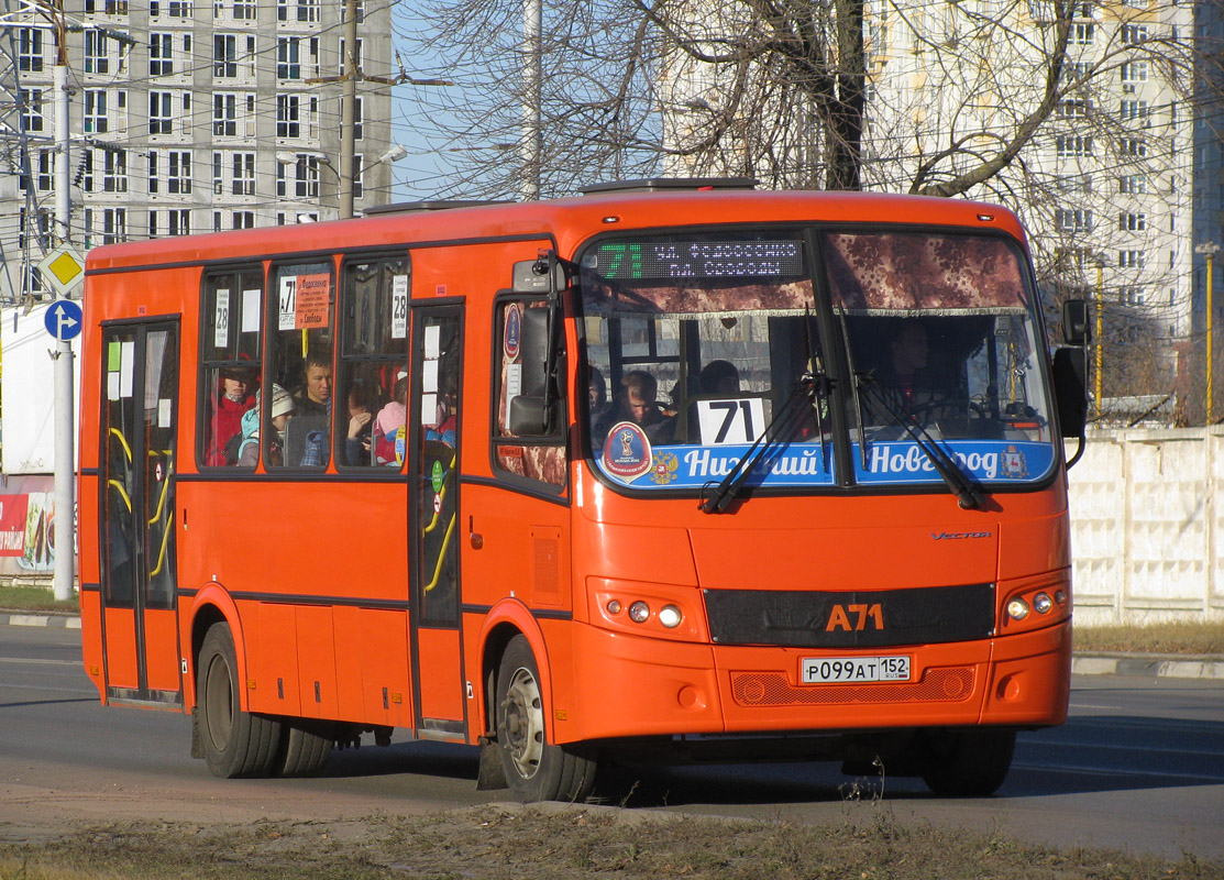 Нижегородская область, ПАЗ-320414-05 "Вектор" № Р 099 АТ 152