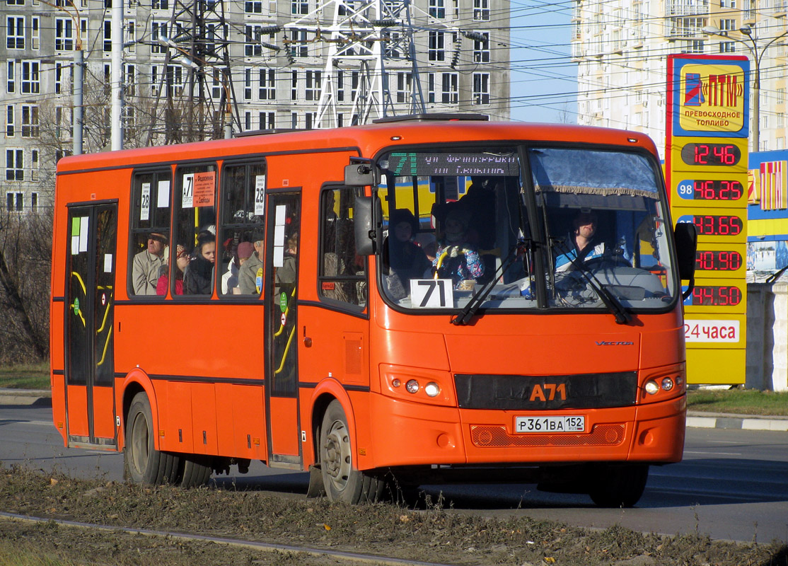 Нижегородская область, ПАЗ-320414-05 "Вектор" (1-2) № Р 361 ВА 152