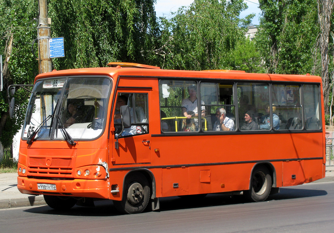 Нижегородская область, ПАЗ-320402-05 № К 998 ТУ 152