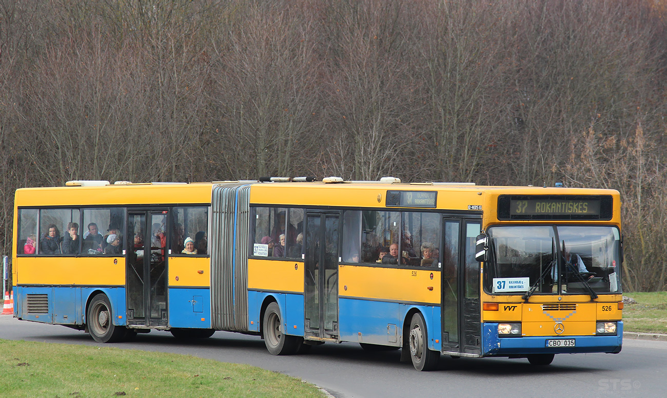 Литва, Mercedes-Benz O405G № 526