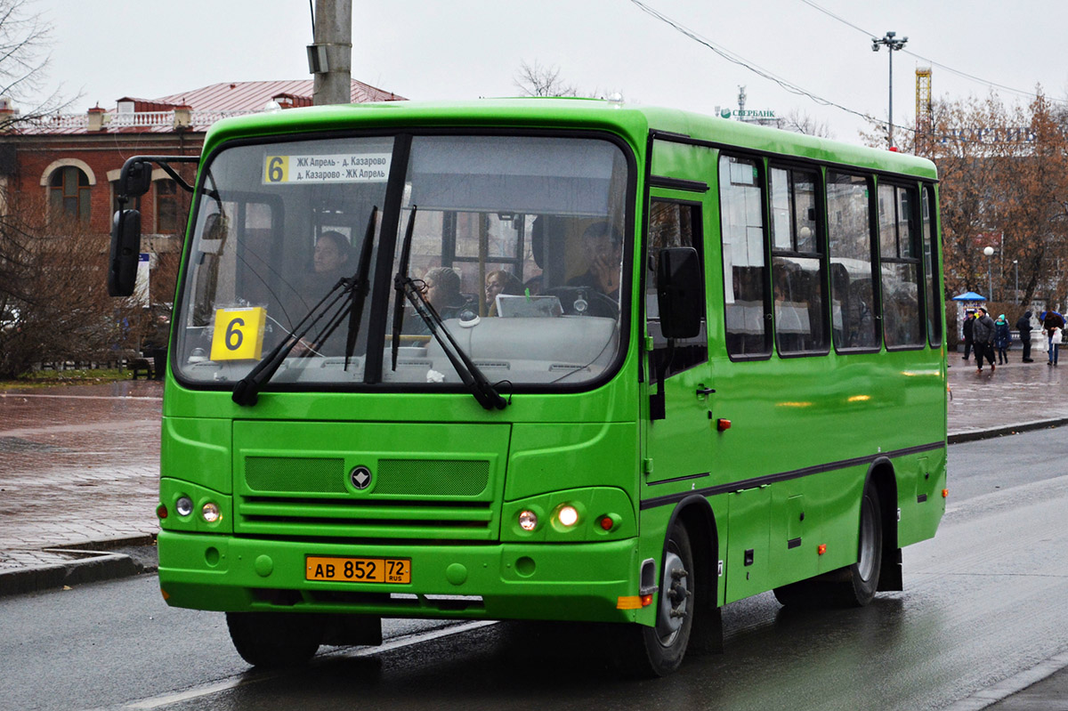 Тюменская область, ПАЗ-320302-22 № АВ 852 72