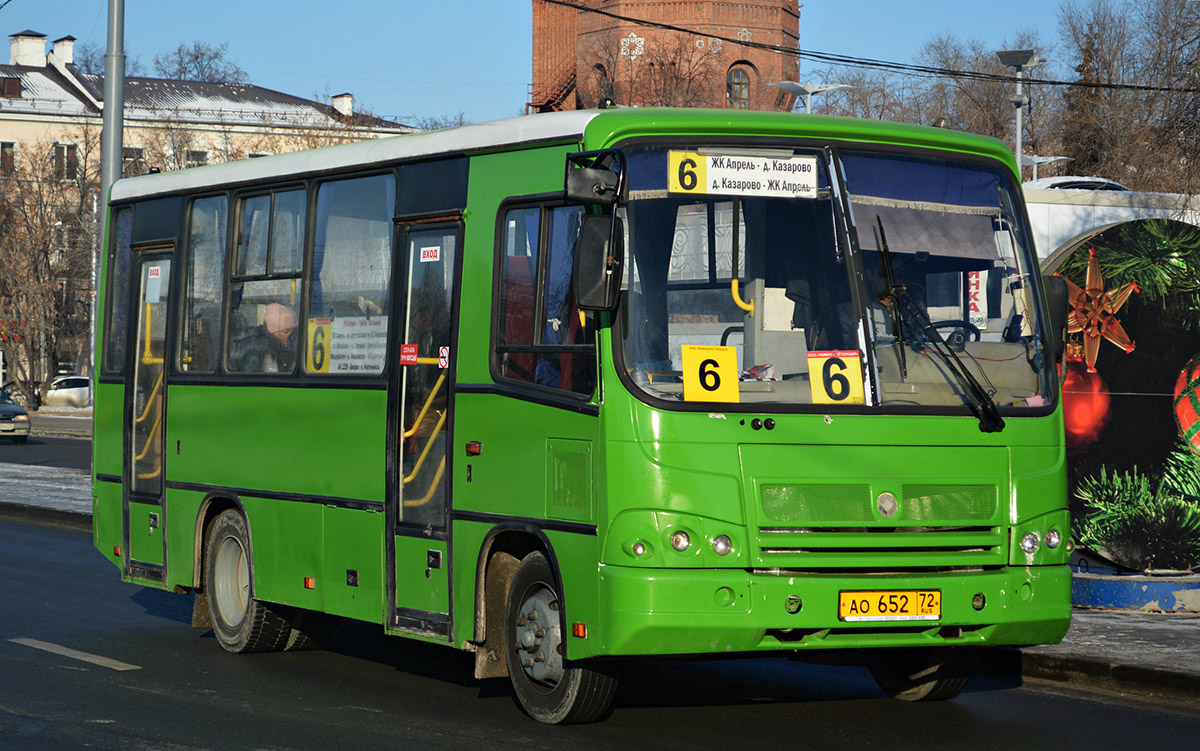 Тюменская область, ПАЗ-320402-03 № АО 652 72