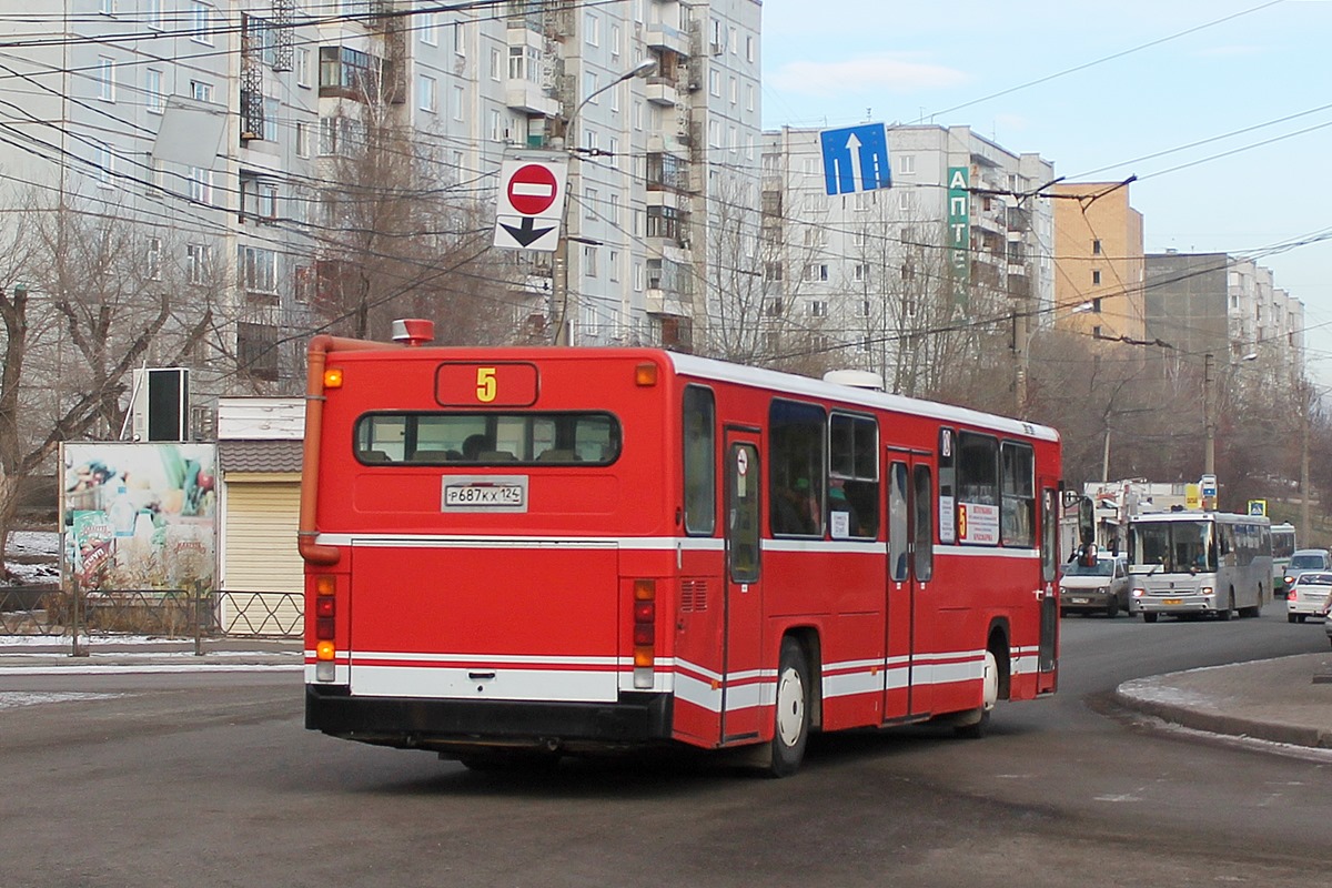 Красноярский край, Scania CN113CLB № Р 687 КХ 124