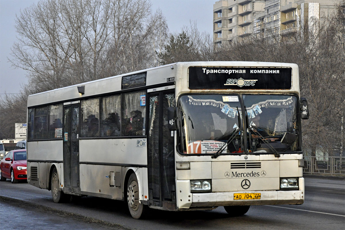 Алтайский край, Mercedes-Benz O405 № АО 704 22