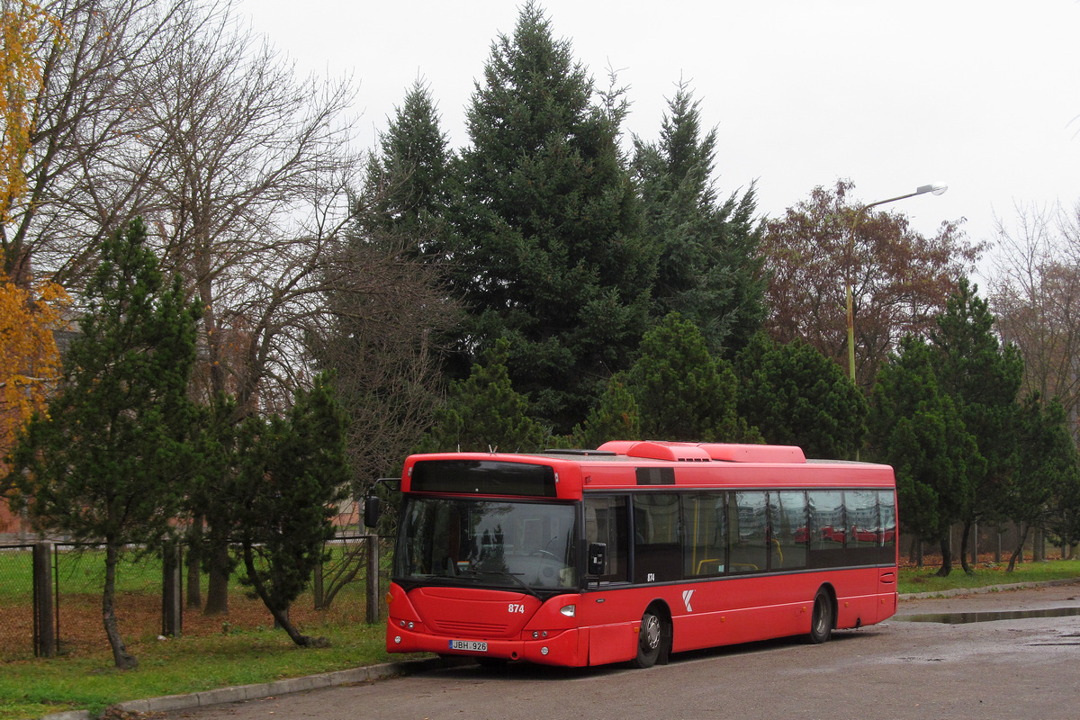 Литва, Scania OmniCity II № 874