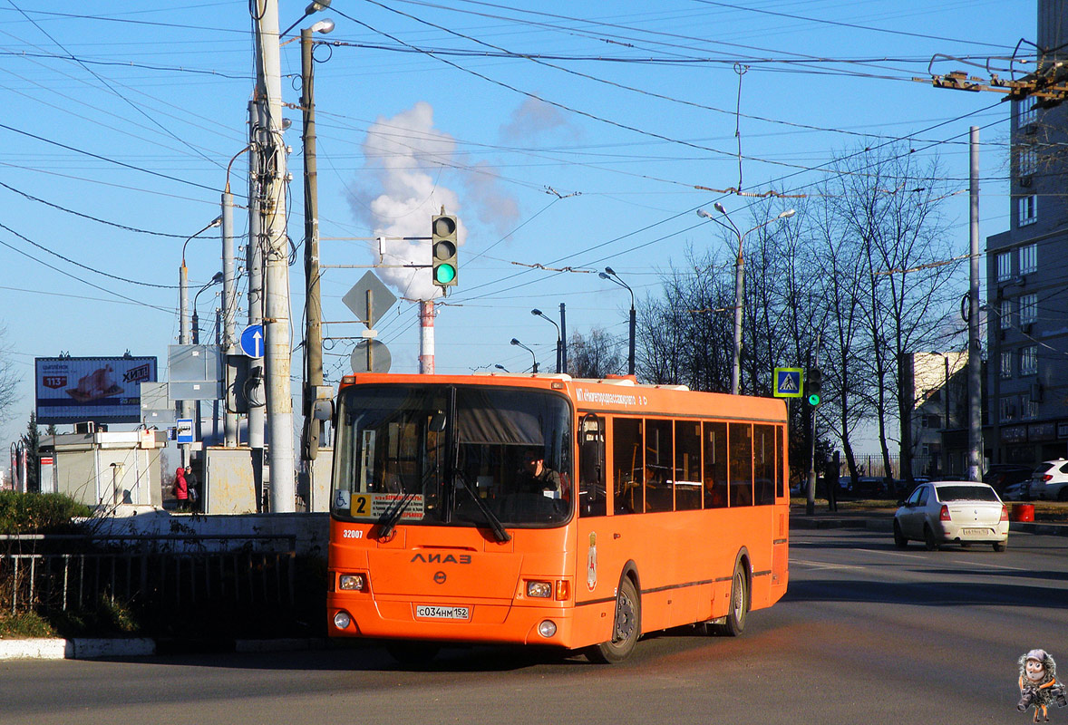 Нижегородская область, ЛиАЗ-5293.60 № 32007