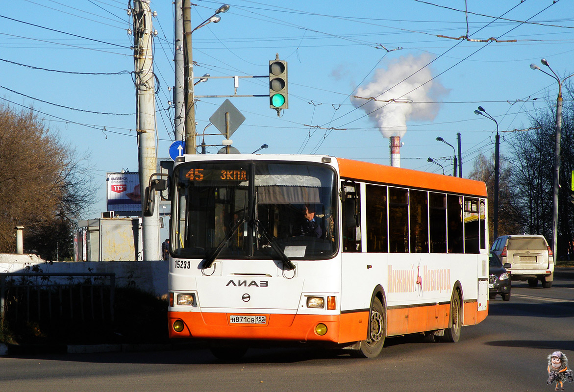 Нижегородская область, ЛиАЗ-5293.60 № 15233