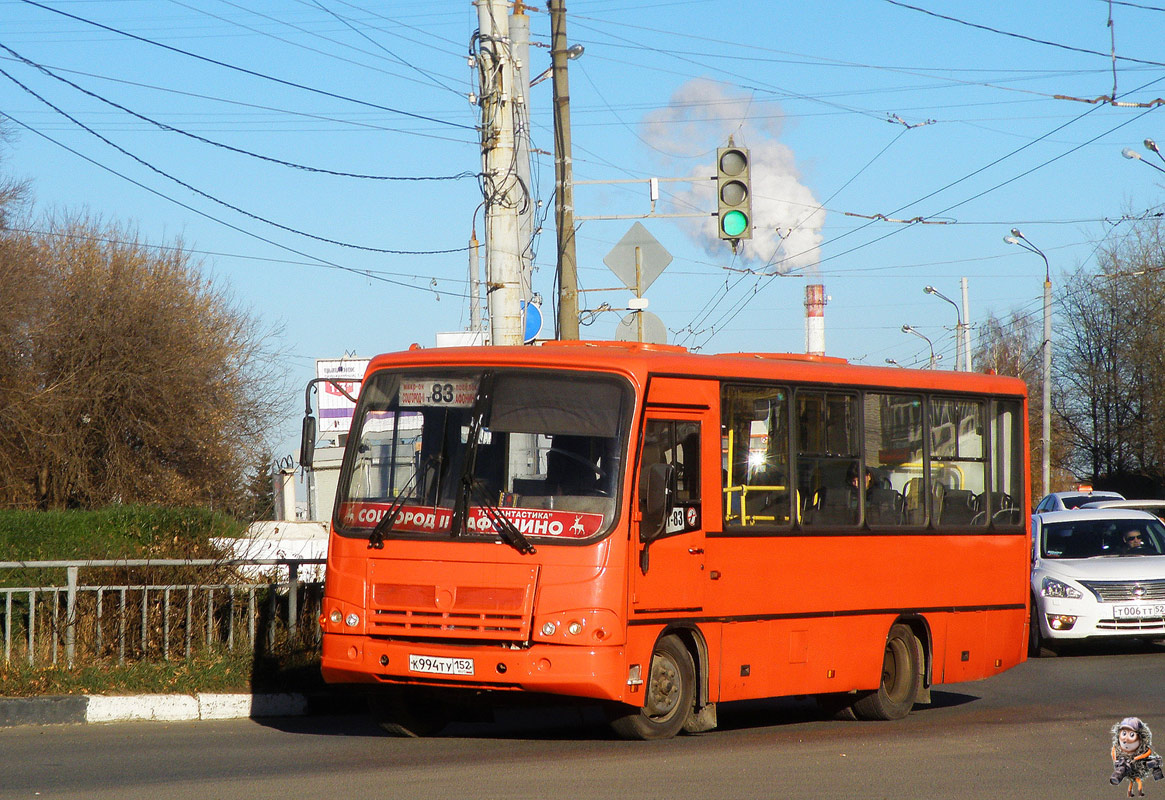 Нижегородская область, ПАЗ-320402-05 № К 994 ТУ 152