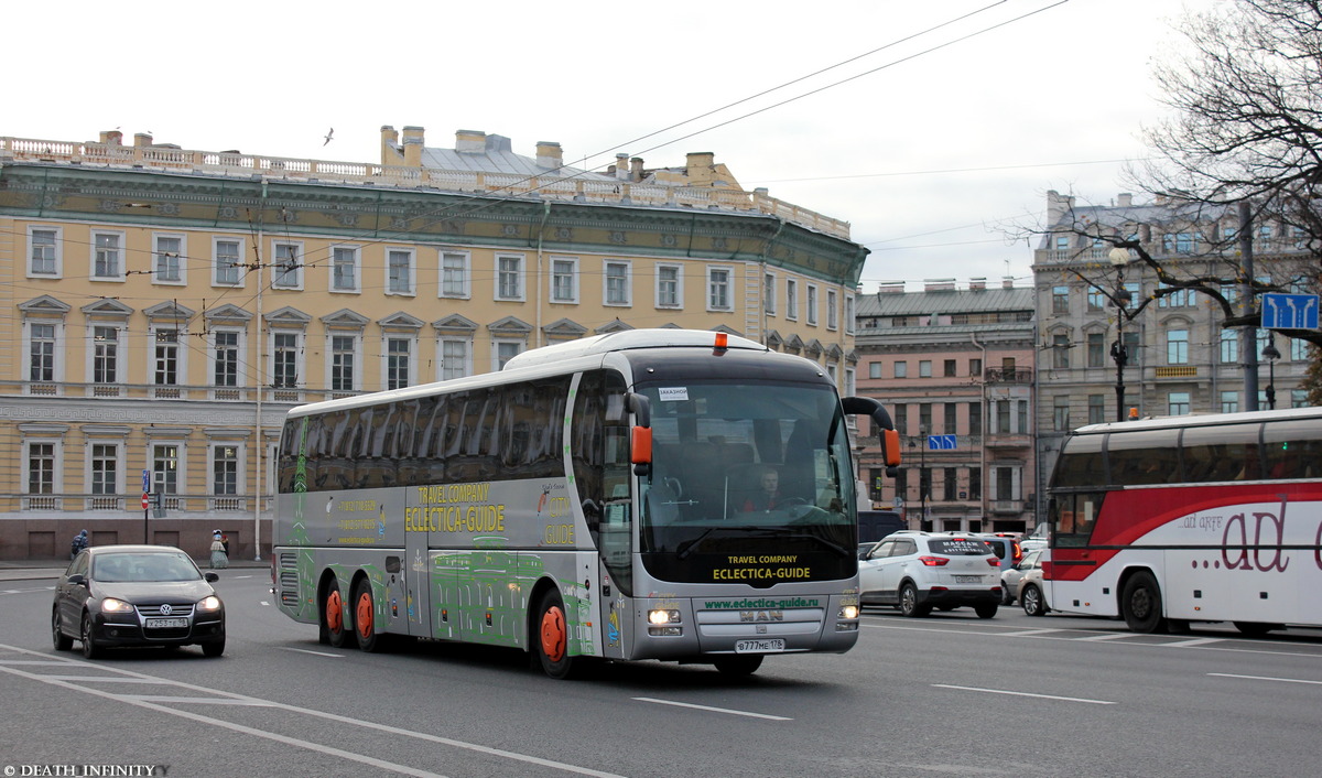 Szentpétervár, MAN R08 Lion's Coach L RHC444 L sz.: В 777 МЕ 178