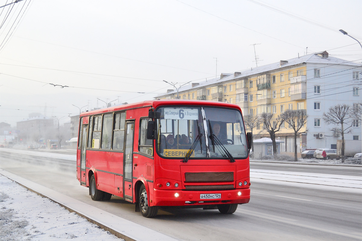 Красноярский край, ПАЗ-320412-03 № А 450 НС 124