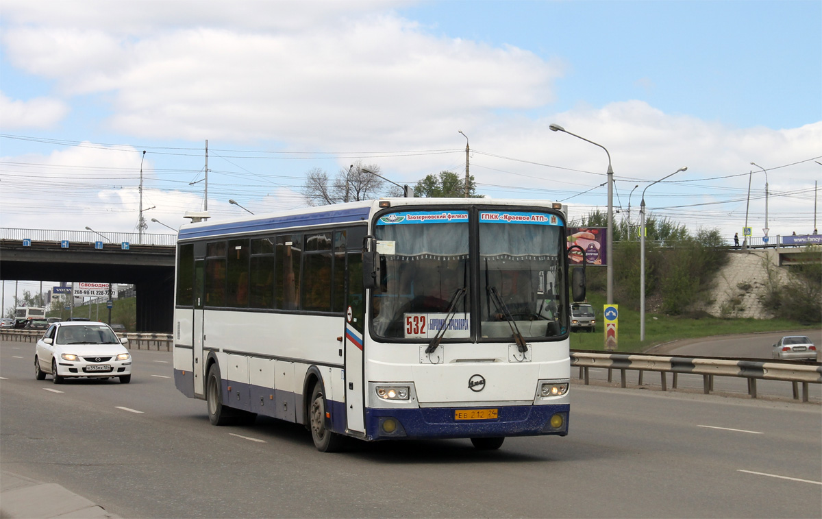 Красноярский край, ЛиАЗ-5256.23-01 (ГолАЗ) № ЕВ 212 24