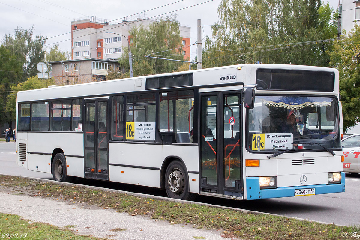 Vladimir region, Mercedes-Benz O405N2 # У 340 НТ 33