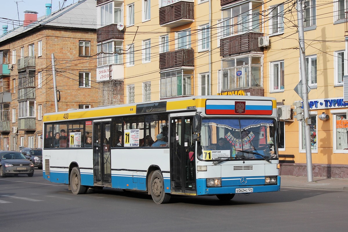 Красноярский край, Mercedes-Benz O405N № Е 062 МС 124