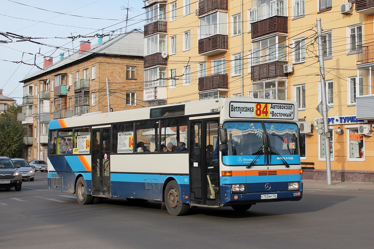 Красноярский край, Mercedes-Benz O405 № У 753 МР 124