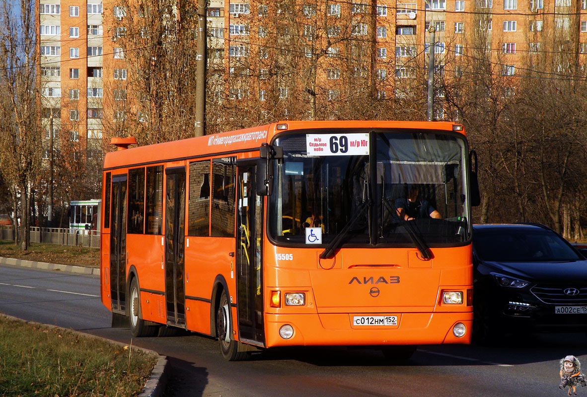 Obwód niżnonowogrodzki, LiAZ-5293.60 Nr 15505