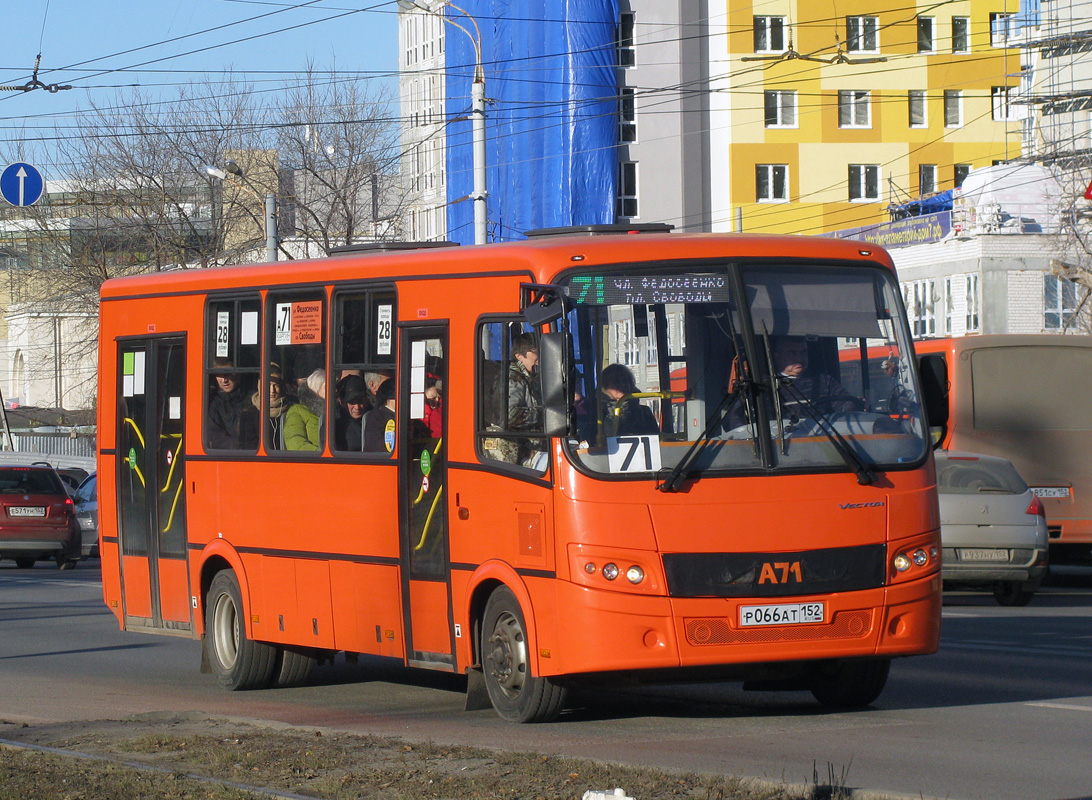 Нижегородская область, ПАЗ-320414-05 "Вектор" № Р 066 АТ 152