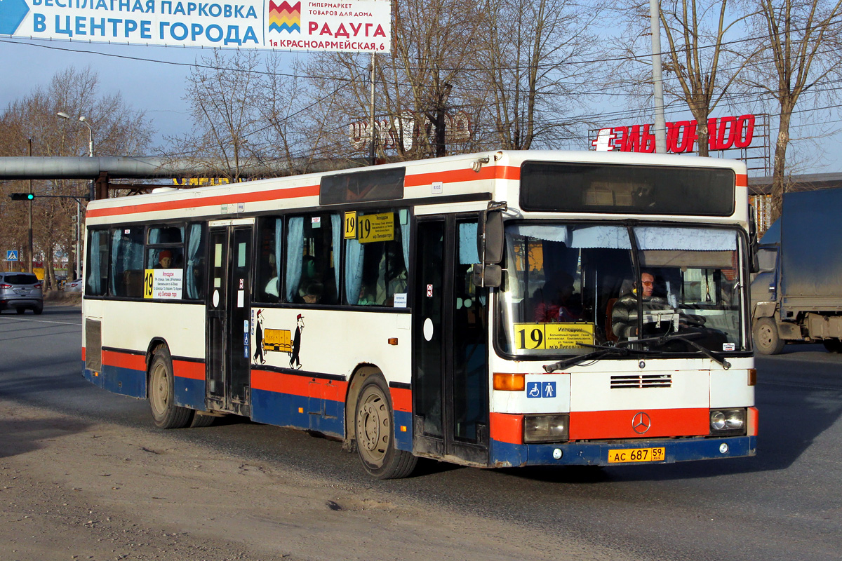 Пермский край, Mercedes-Benz O405N № АС 687 59