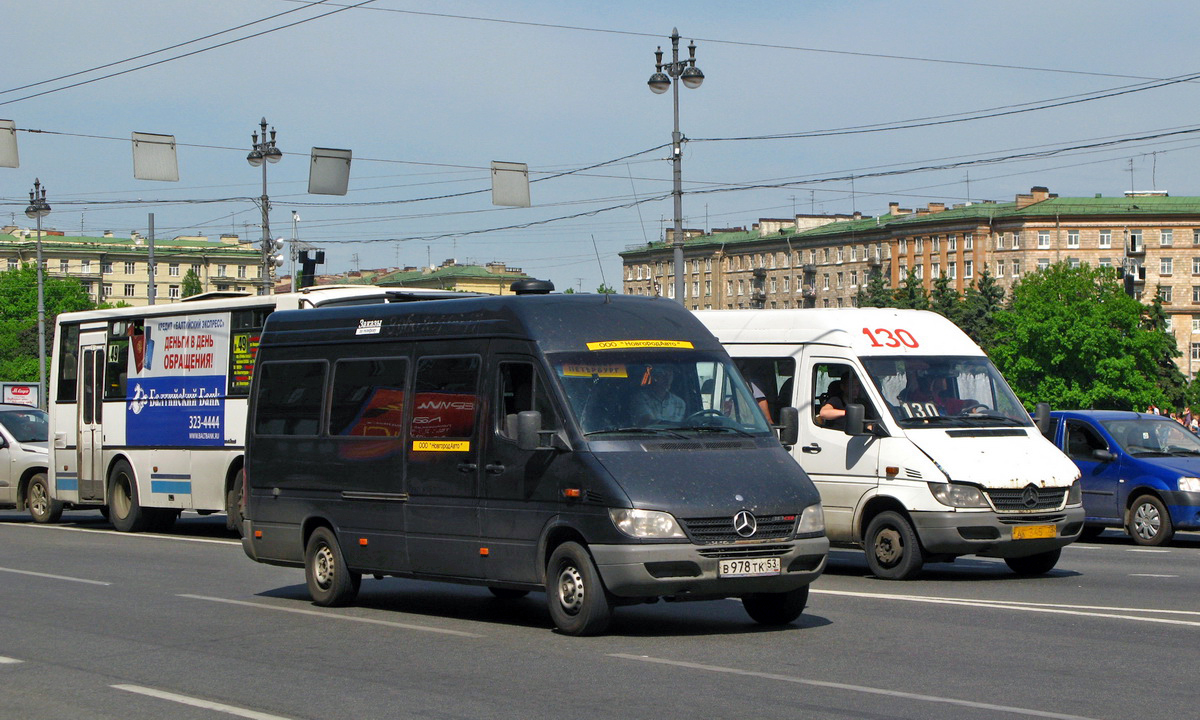 Новгородская область, Mercedes-Benz Sprinter W903 313CDI № В 978 ТК 53