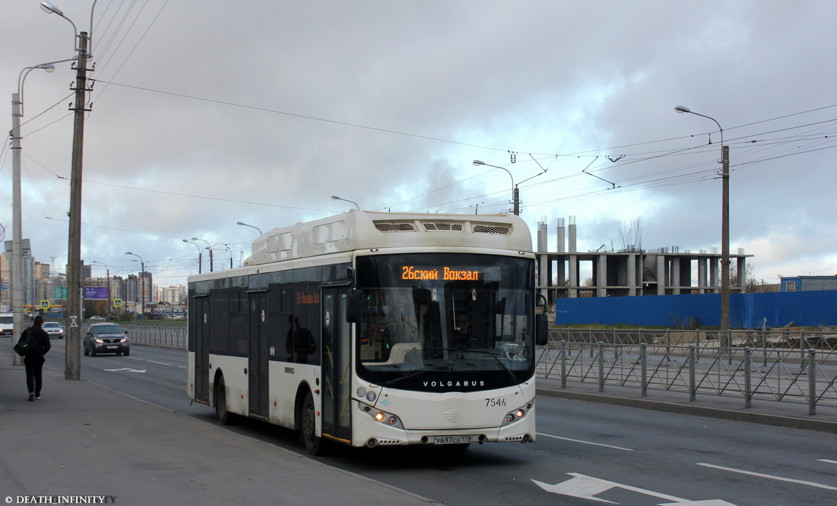 Санкт-Петербург, Volgabus-5270.G2 (CNG) № 7546