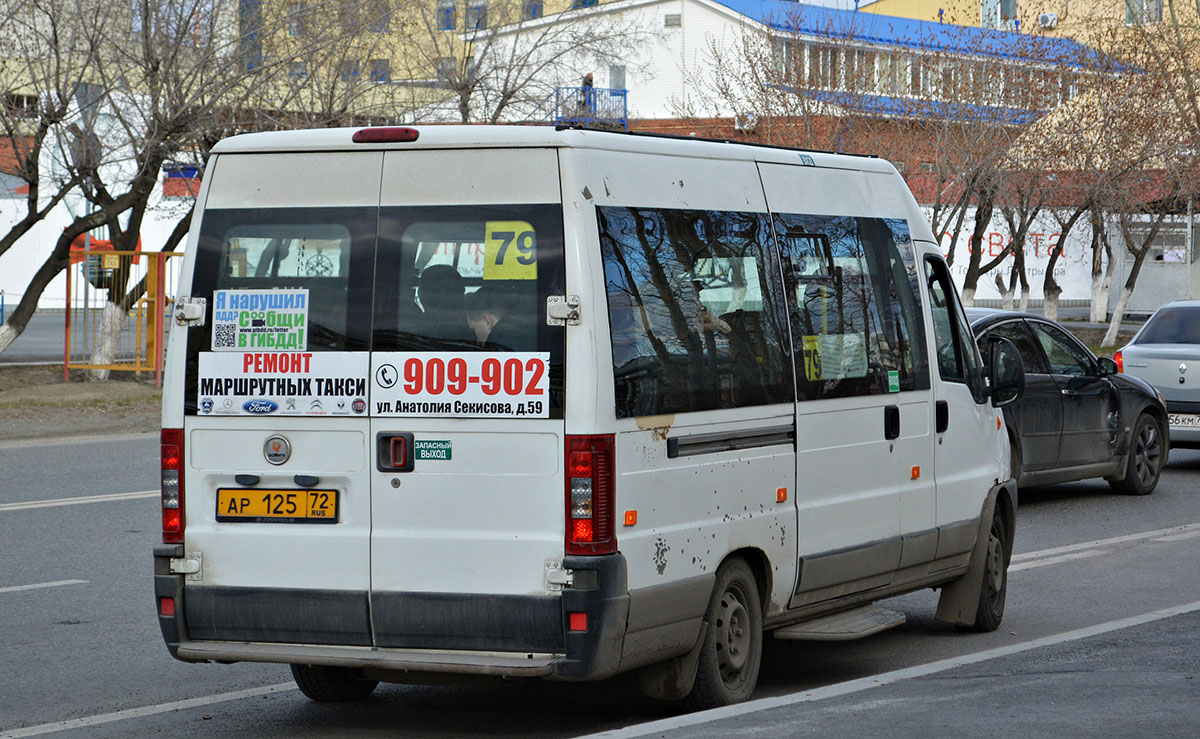 Тюменская область, FIAT Ducato 244 CSMMC-RLL, -RTL № АР 125 72