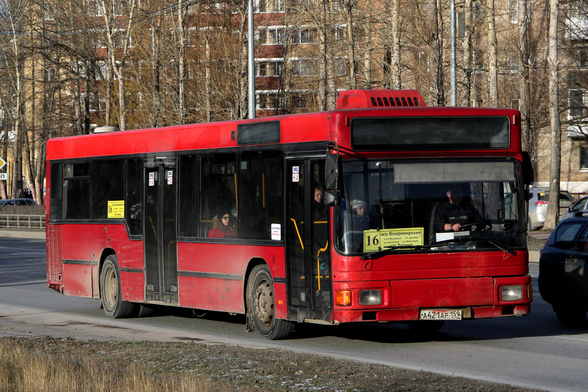 Пермский край, MAN A10 NL262 № А 421 АР 159