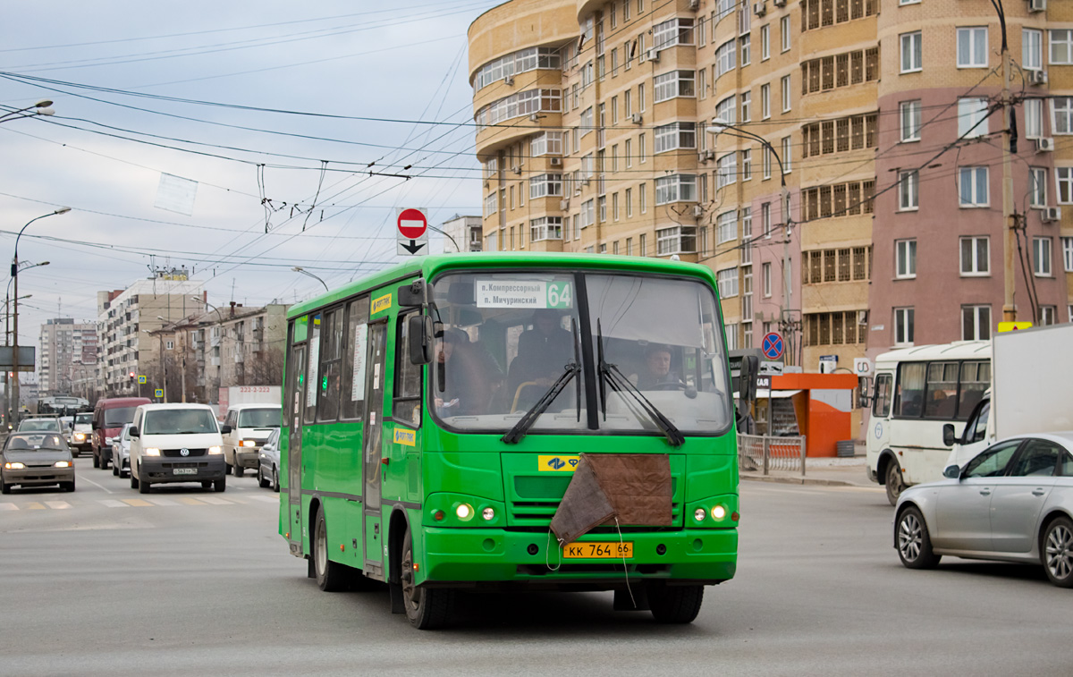 Свердловская область, ПАЗ-320402-05 № КК 764 66