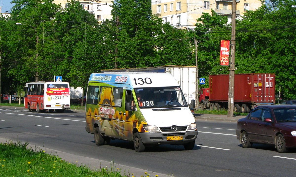 Санкт-Петербург, Mercedes-Benz Sprinter W904 408CDI № 13002