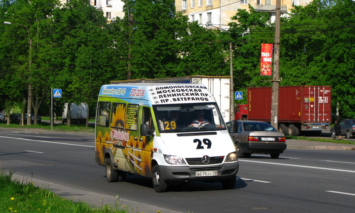 Санкт-Петербург, Mercedes-Benz Sprinter W904 408CDI № 13059