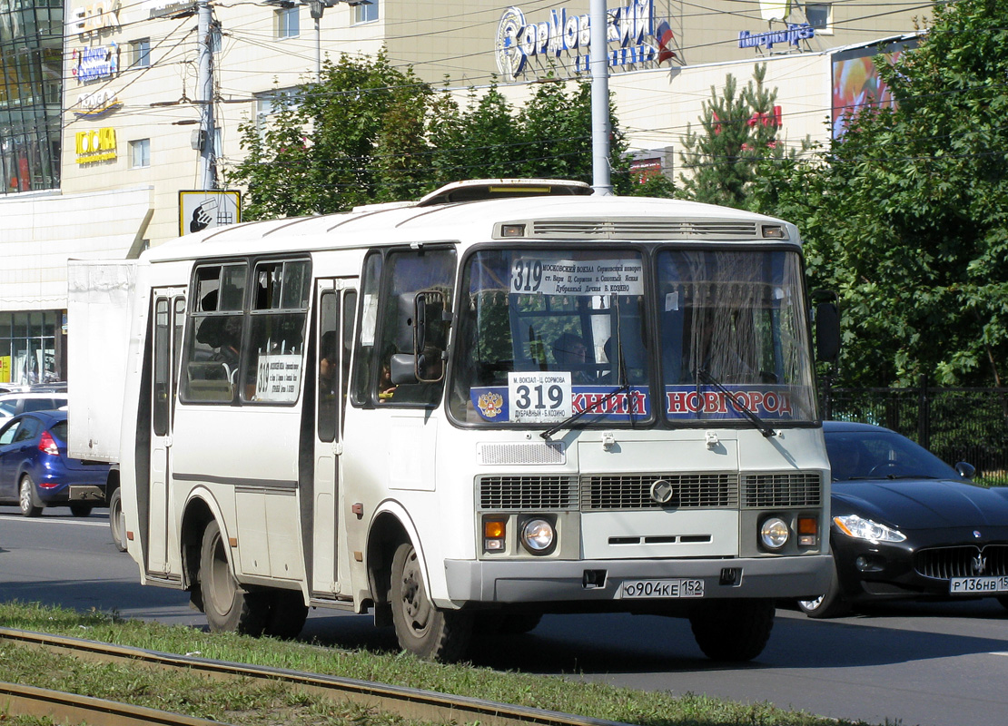 Нижегородская область, ПАЗ-32054 № О 904 КЕ 152