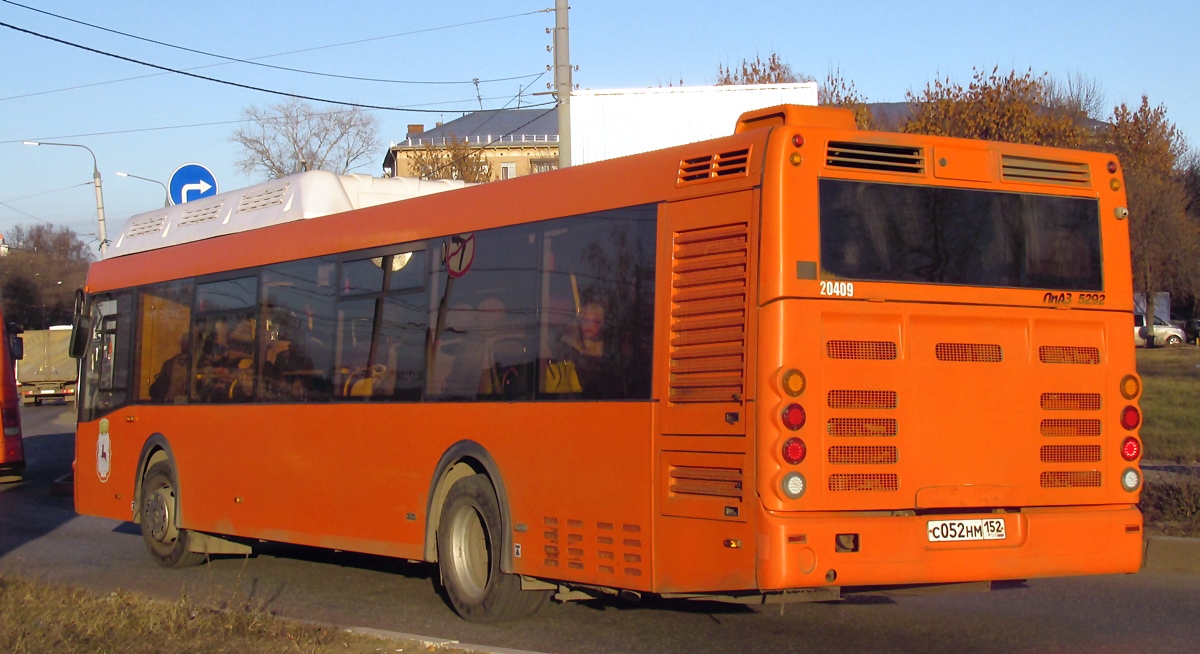 Нижегородская область, ЛиАЗ-5292.67 (CNG) № 20409