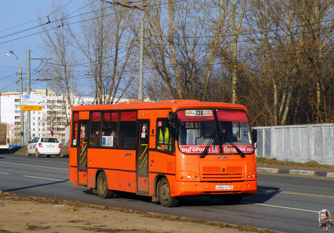 Нижегородская область, ПАЗ-320402-05 № Н 366 ТК 152