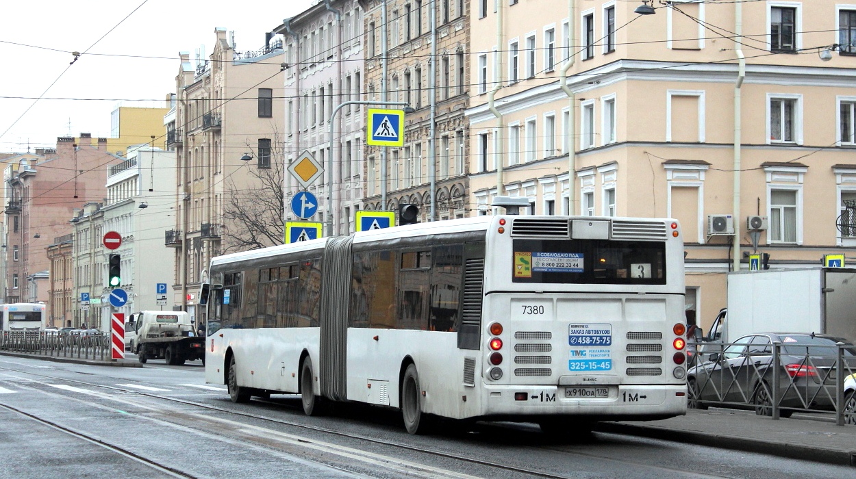 Санкт-Петербург, ЛиАЗ-6213.20 № 7380