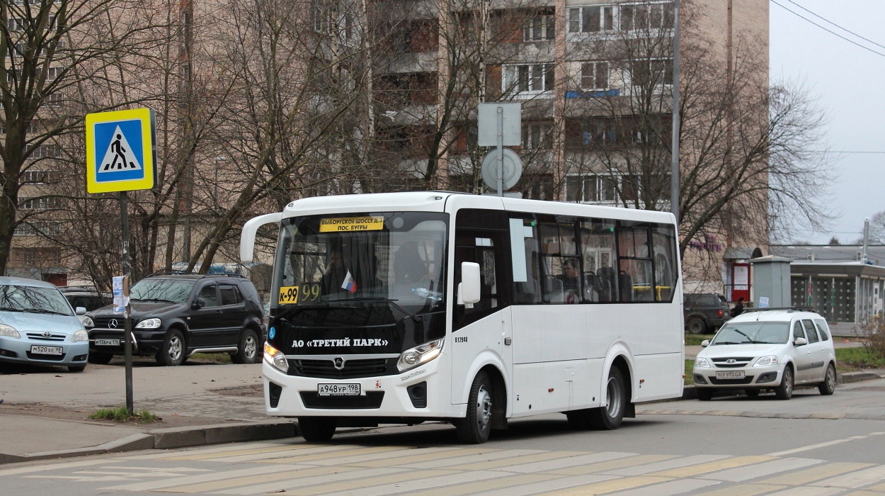 Санкт-Петербург, ПАЗ-320435-04 "Vector Next" № А 948 УР 198