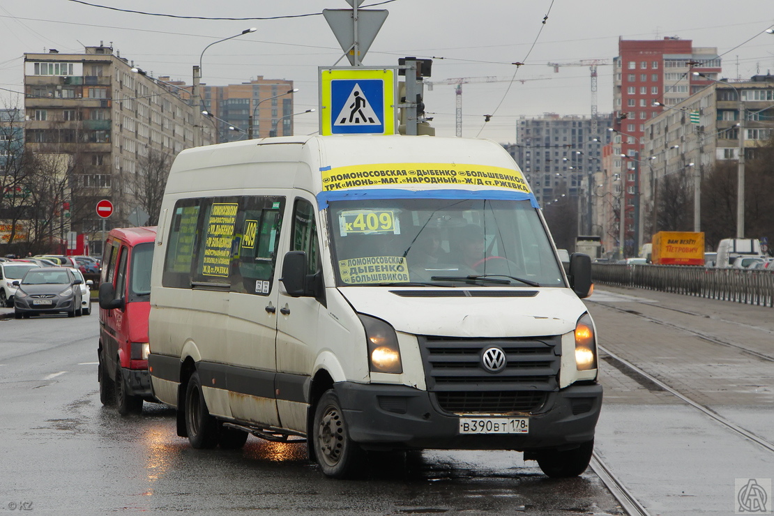 Санкт-Петербург, БТД-2219 (Volkswagen Crafter) № В 390 ВТ 178