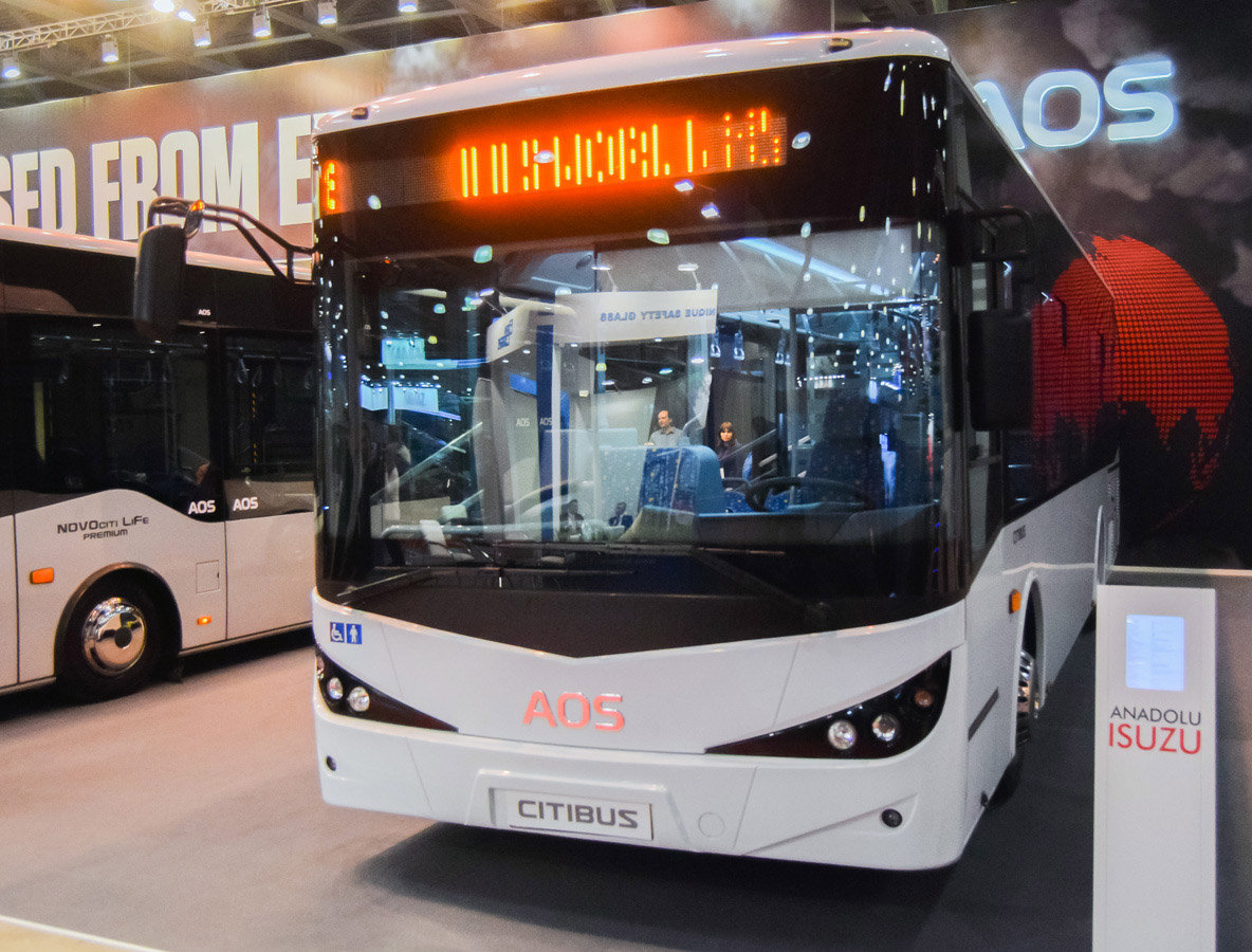 Москва, Anadolu Isuzu Citibus (Yeni) № AOS-012; Московская область — Международный автобусный салон "Busworld 2018"