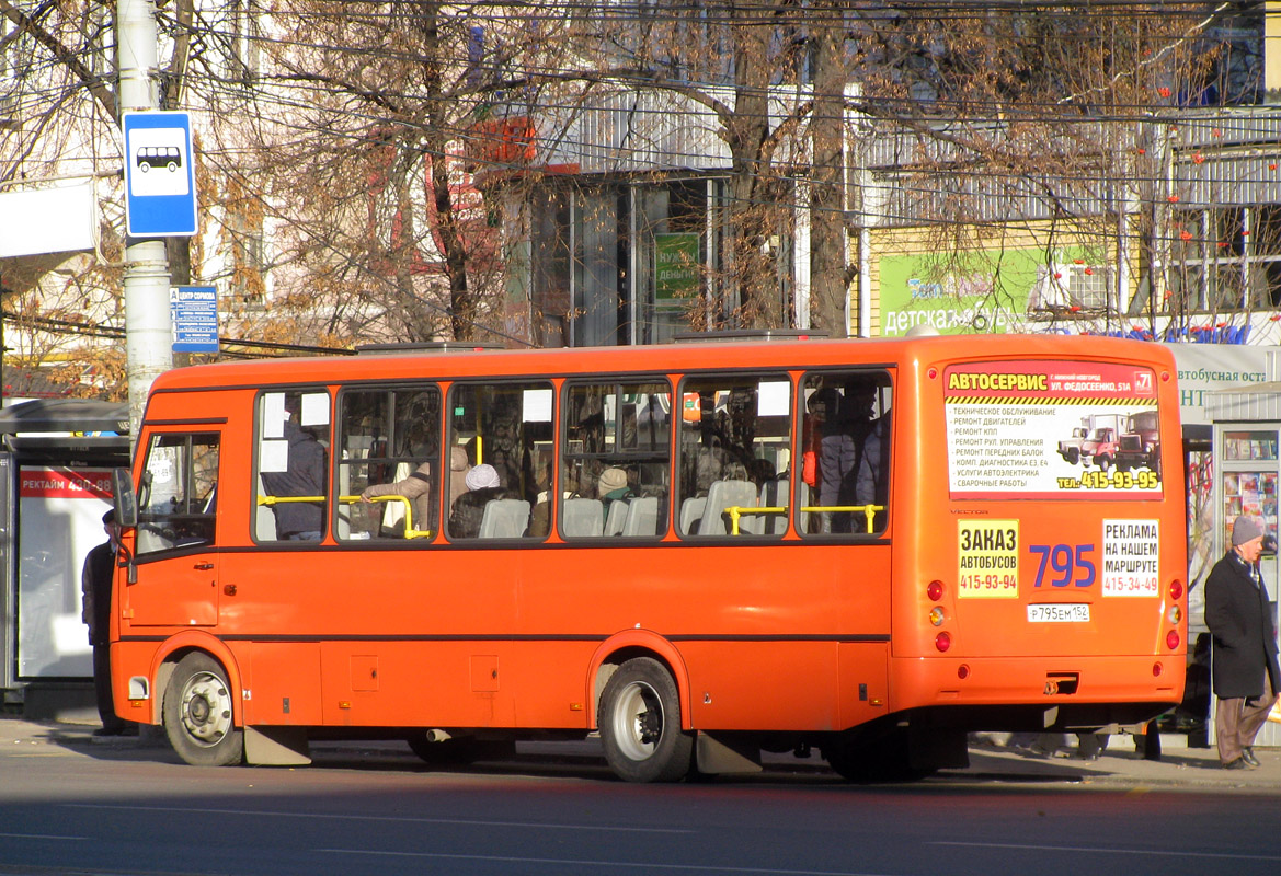 Nizhegorodskaya region, PAZ-320414-05 "Vektor" # Р 795 ЕМ 152