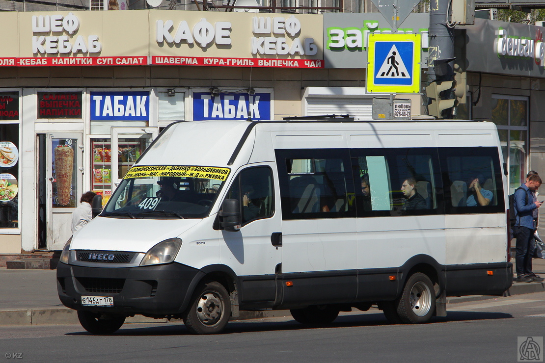 Санкт-Петербург, Нижегородец-2227UT (IVECO Daily) № В 146 АТ 178