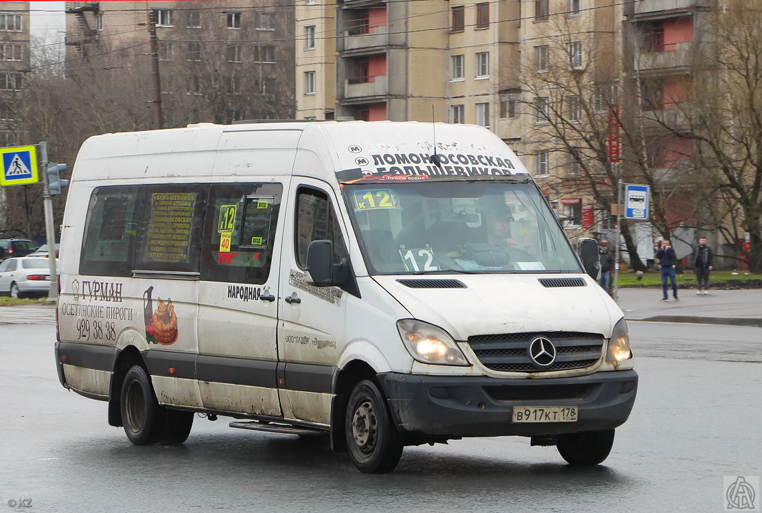 Санкт-Петербург, Луидор-22360C (MB Sprinter) № В 917 КТ 178