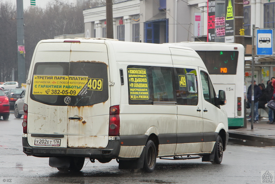 Санкт-Петербург, БТД-2219 (Volkswagen Crafter) № У 202 ЕТ 178