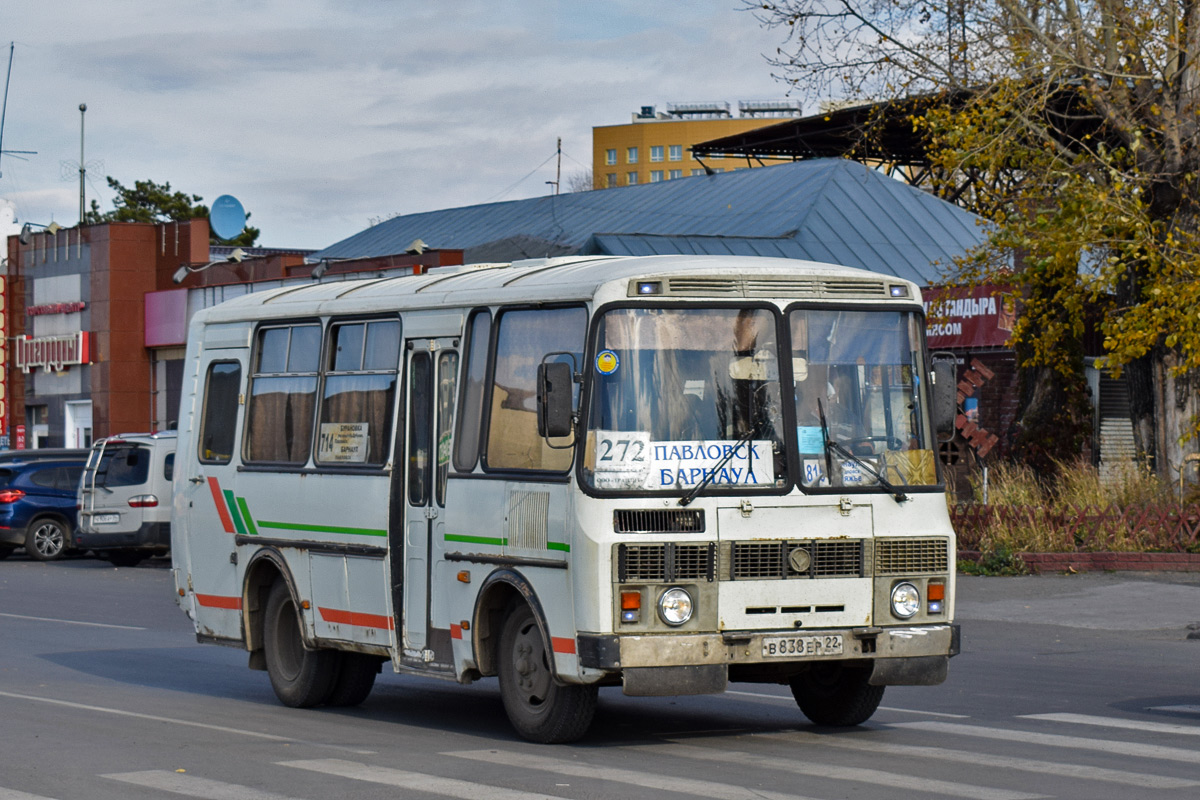 Алтайский край, ПАЗ-32053 № В 838 ЕР 22