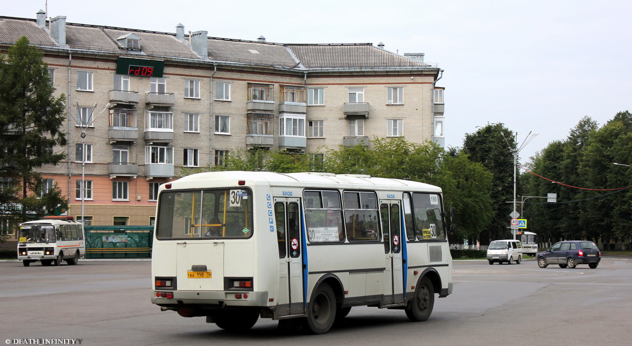 Томская область, ПАЗ-32054 № АА 198 70