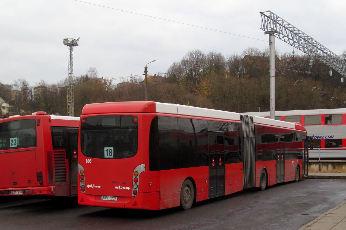 Литва, Van Hool New AG300 № 805