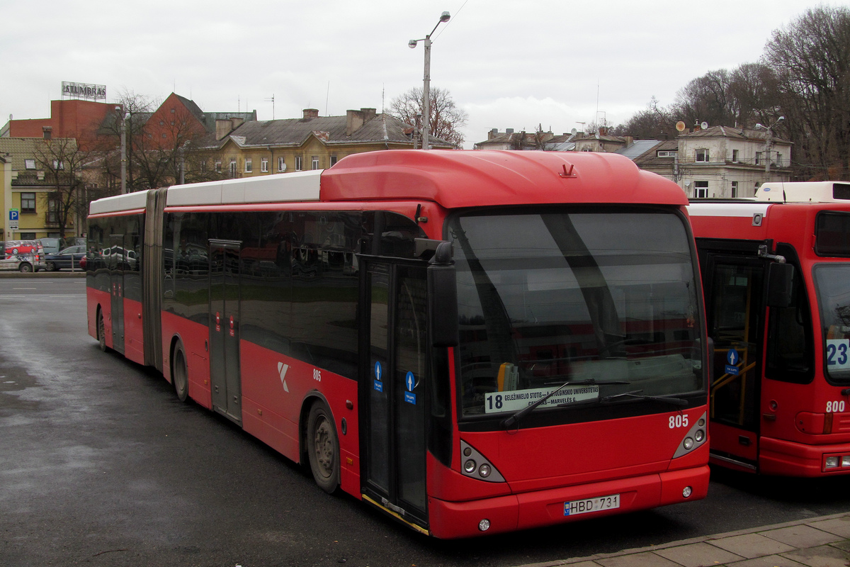 Литва, Van Hool New AG300 № 805