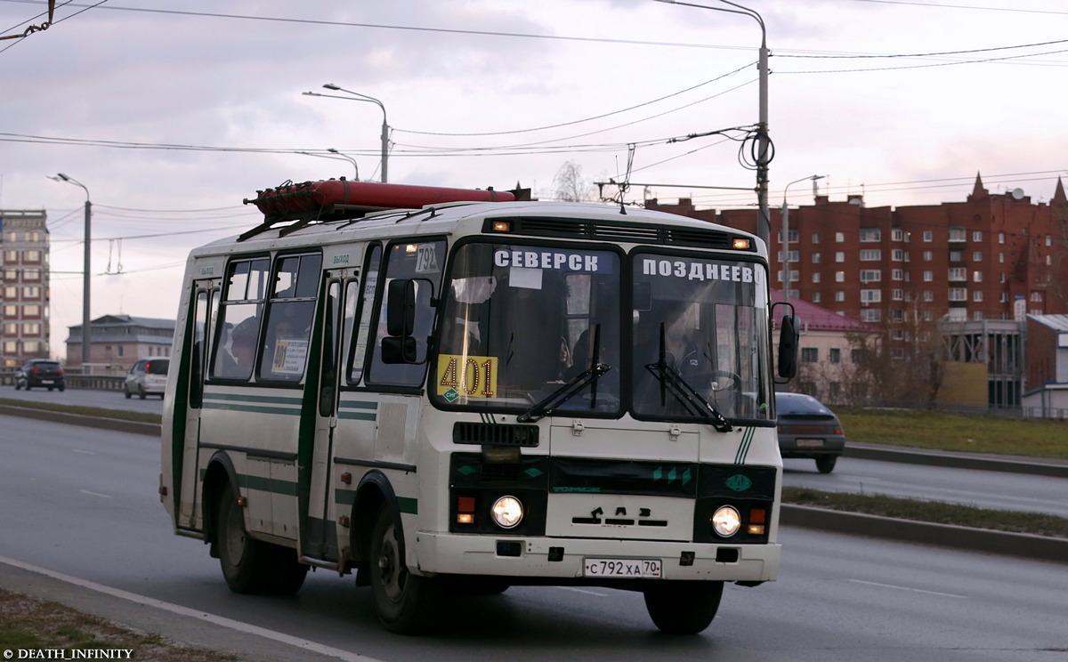 Томская область, ПАЗ-32054 № С 792 ХА 70